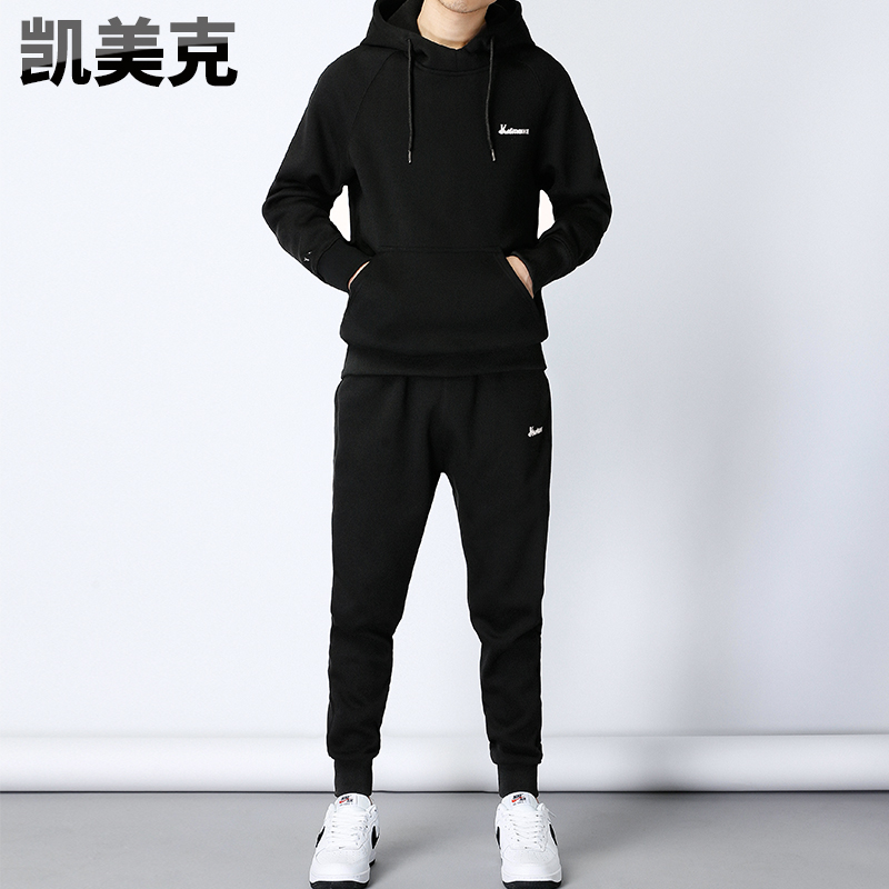 Spring New Men Sports Suit Summer Breathable Sports Casual Dress Running Fashion Casual Thick Cotton Two Sets