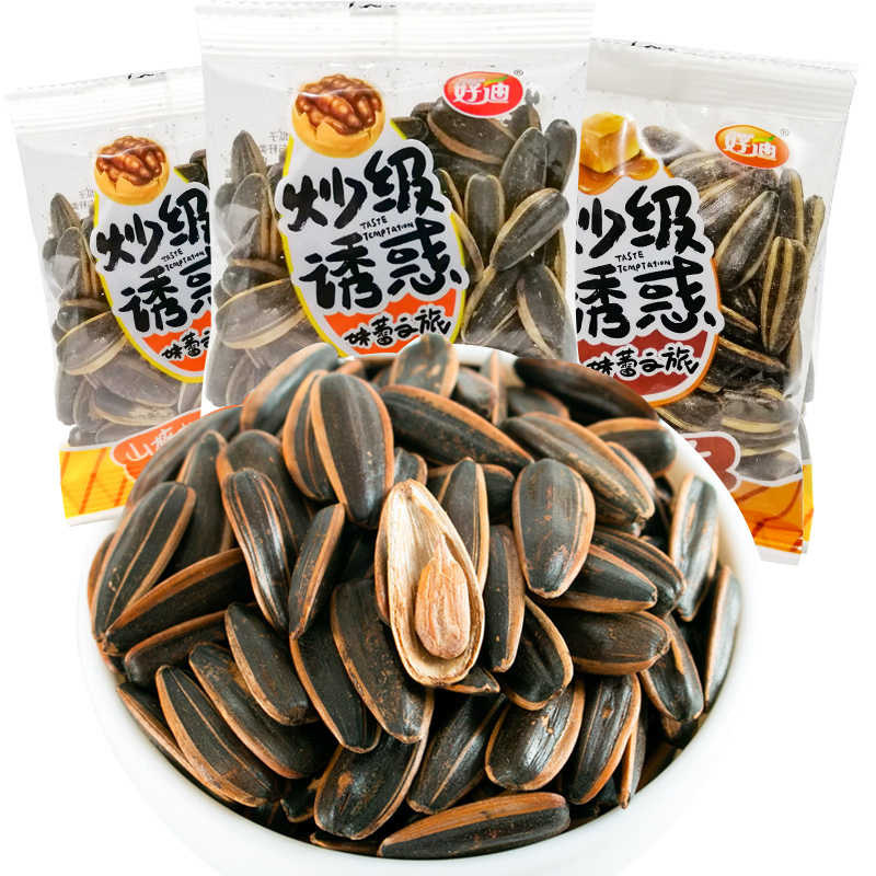 Good Di Pecan Walnut Taste Office Casual Dry Fruits Fried Stock Snack Melon Seeds Sunflower Seeds Independent Pouch 500g