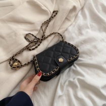 Mountain Tea Blossom Episode ~ Classic matching color Little Aroma Lady Genuine Leather Bag bag Jane Yoinger Design Adjustable Chain