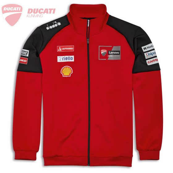 Ducati GP24 스웨트셔츠 Diadonna 공동 브랜드 한정판 스웨트셔츠 사계절 유니버설 캐주얼 웜 레이싱 레이싱