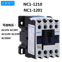 Chint AC Contactor NC1-1210 NC1-1201 AC24V AC220V Silver Contact