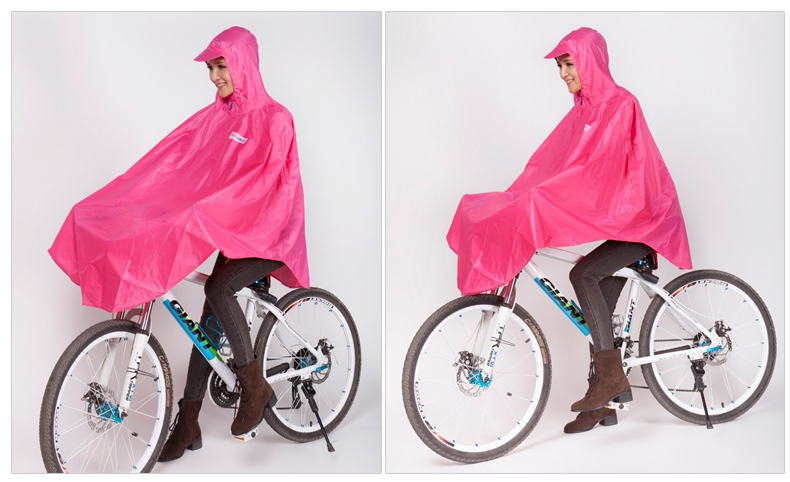 Mingjia Women's Rain Poncho with Large Inflatable Brim, Thickened Bicycle Rain Poncho for Men and Women, Adult Hiking Raincoat Mingjia Women's Rain Poncho with Large Inflatable Brim, Thickened Bicycle Rain Poncho for Men and Women, Adult Hiking Raincoat