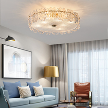 Total Copper Light Lavish Living Room Suction Lights Snowflake Creative Personality Room Lavish Cozy Romantic Master Bedroom Home Atmosphere