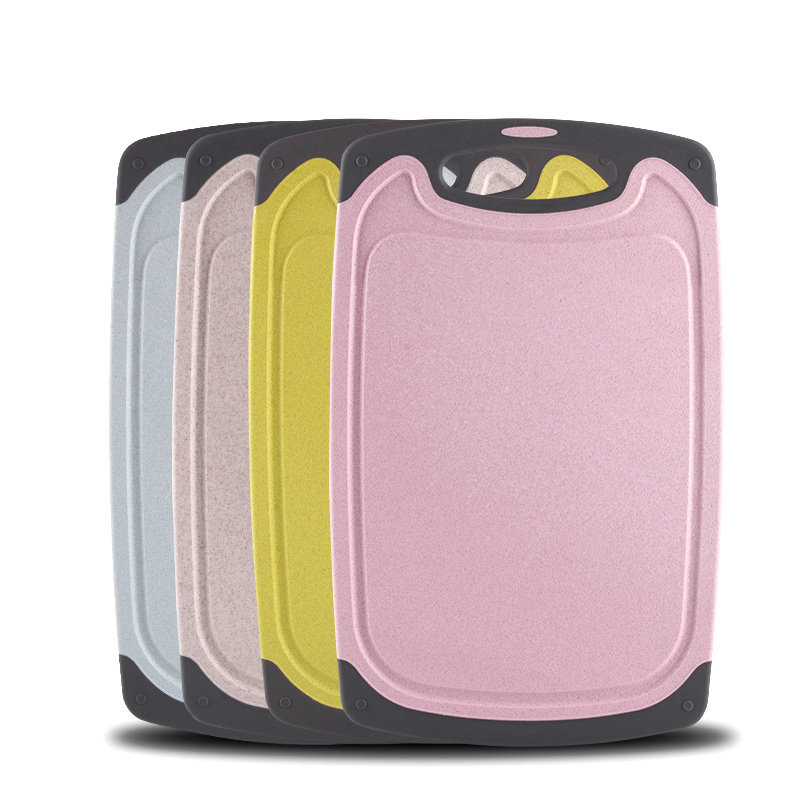 Wheat straw cutting board Wheat straw fiber cutting board household cutting board chopping board dormitory anti-mildew cutting board