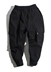 Quần skinny chân chín quần Nhật Bản Velcro quần quần chùm xà cạp nhiều túi quần âu quần áo nam - Quần tây thường quần tây nam Quần tây thường