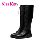 Kiss Kitty Зимние флисовые высокие сапоги для отдыха, 2020