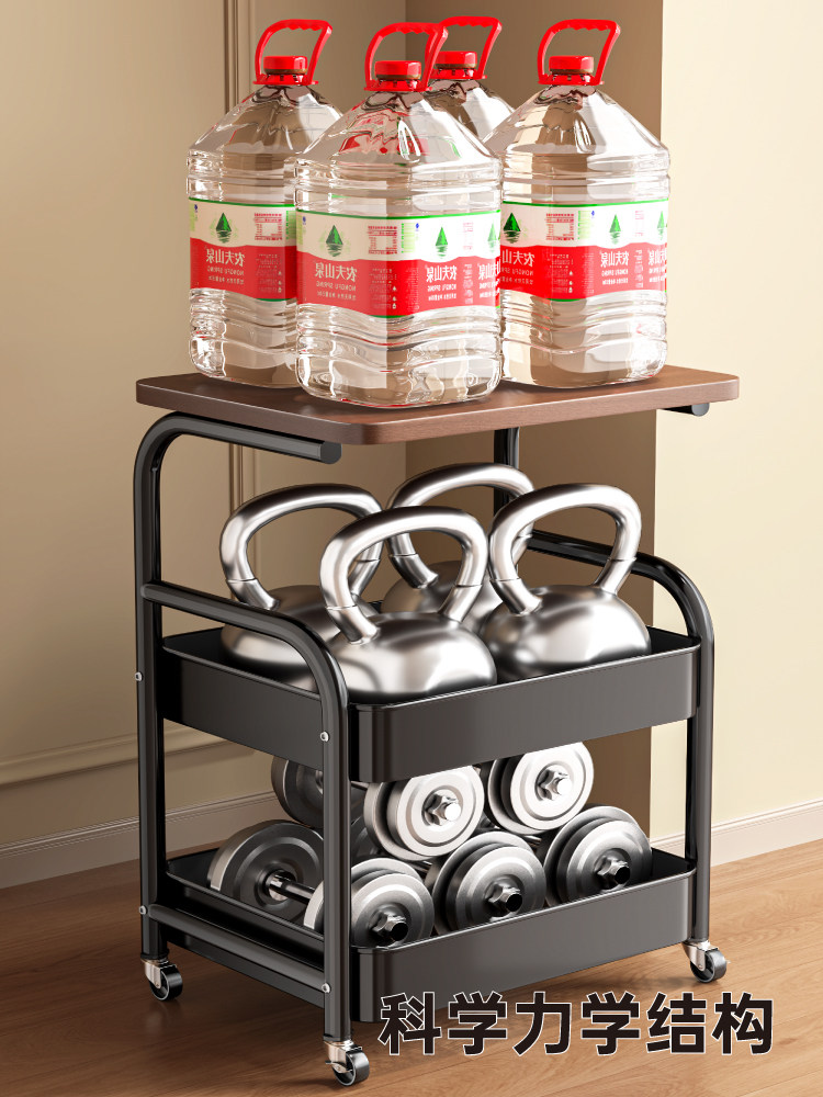 Used Snack Storage Rack, Floor-Standing, Movable Coffee Table, Living Room Sofa Side Table, Bedside Storage Rack, Small Trolley