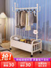 Coat Rack Floor-Standing Bedroom Clothes Rack 2025 New Model Household Indoor Simple Movable Clothes Storage Drying Rack