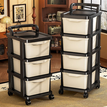 Middle style large capacity drawer cabinet