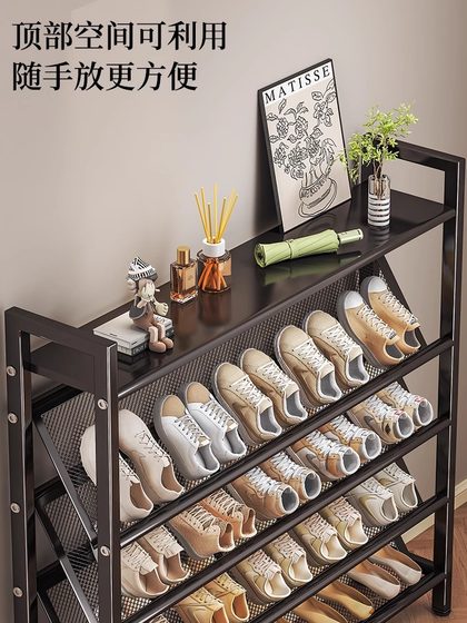 鞋架多层家用门口入户小窄置物架出租房宿舍小型室内好看简易鞋柜