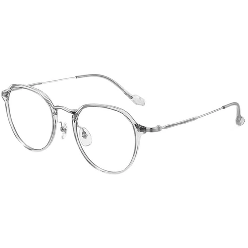 Ins plain artifact pure titanium ultra -plat lectors glase rame faminine grey Fashion Big Face показывает тонкую круглую каркасную раму рамы