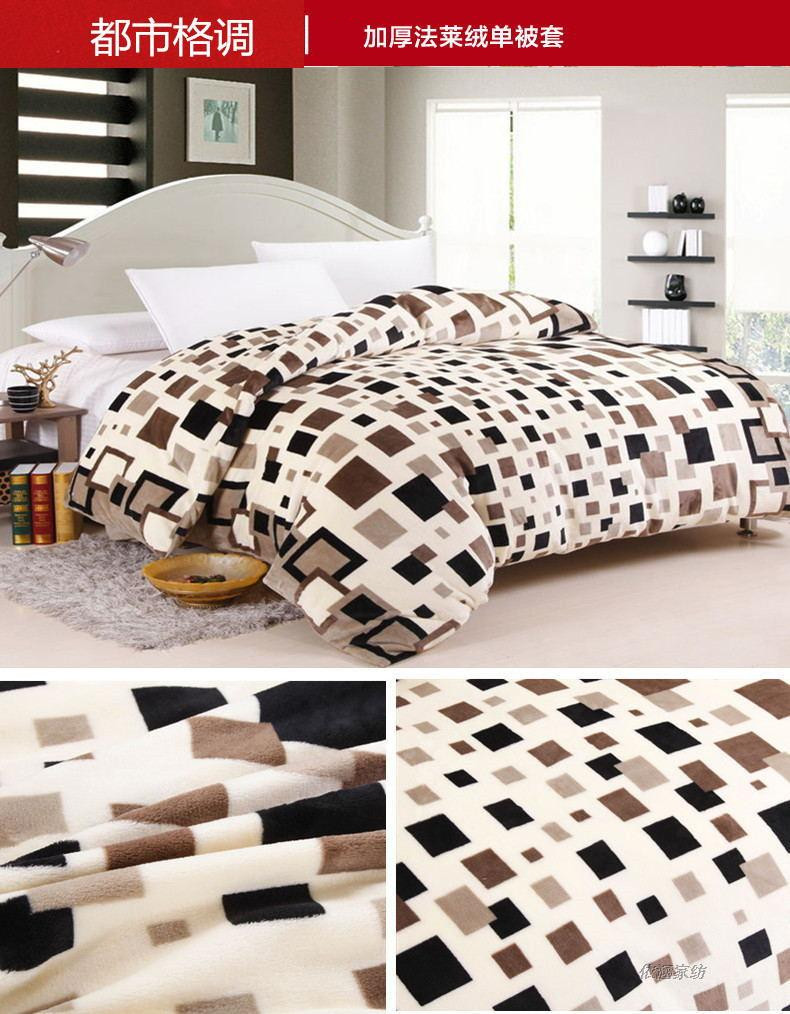 Mùa đông dày lông cừu san hô chăn đơn mảnh ấm sinh viên Falais cộng với nhung đơn flannel đôi chăn sang trọng bộ chăn ga gối đệm