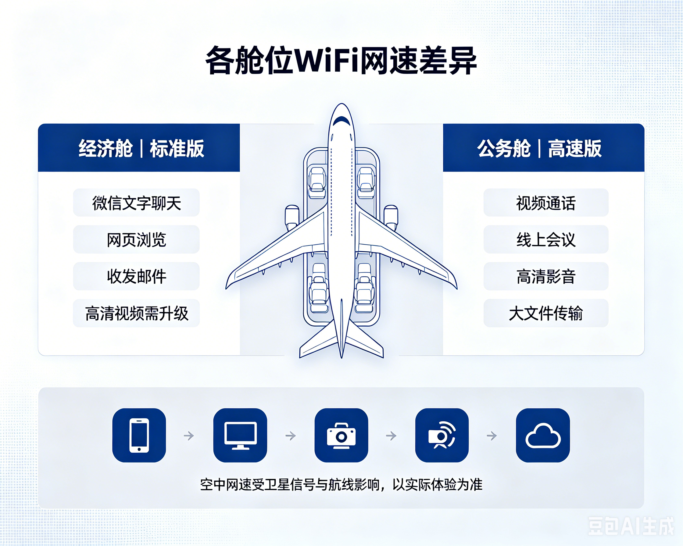 东航宽体机WiFi全免费!7月3日最新政策、舱位网速差异、连网实操步骤