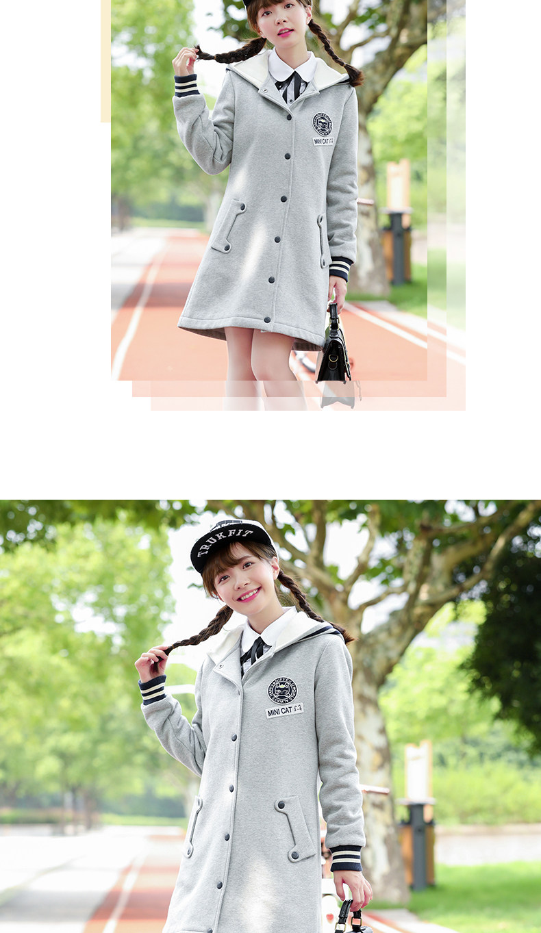 Trench pour femme NIFFEILU     en Coton en Coton - Ref 3225778 Image 22