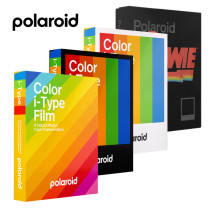 Polaroid Pauli to shoot up camera phase paper Onestep now color sides white side black and white ittype film