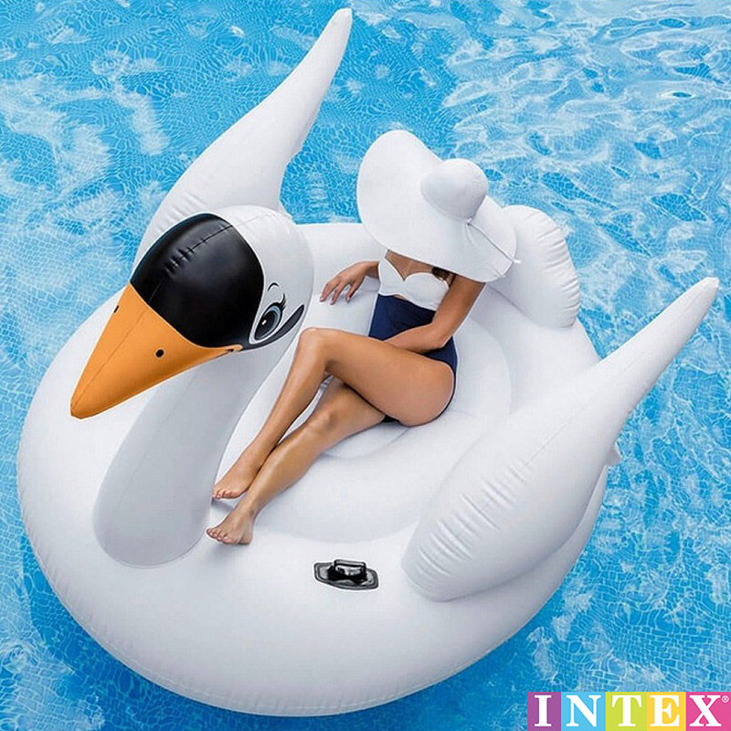 intex ride on flamingo