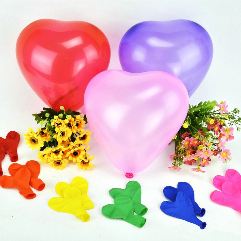 Birthday party Wedding supplies Balloon children's proposal heart-shaped love balloon Wedding party decoration decoration