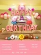 Pink Pig Page Cake Package Birthday