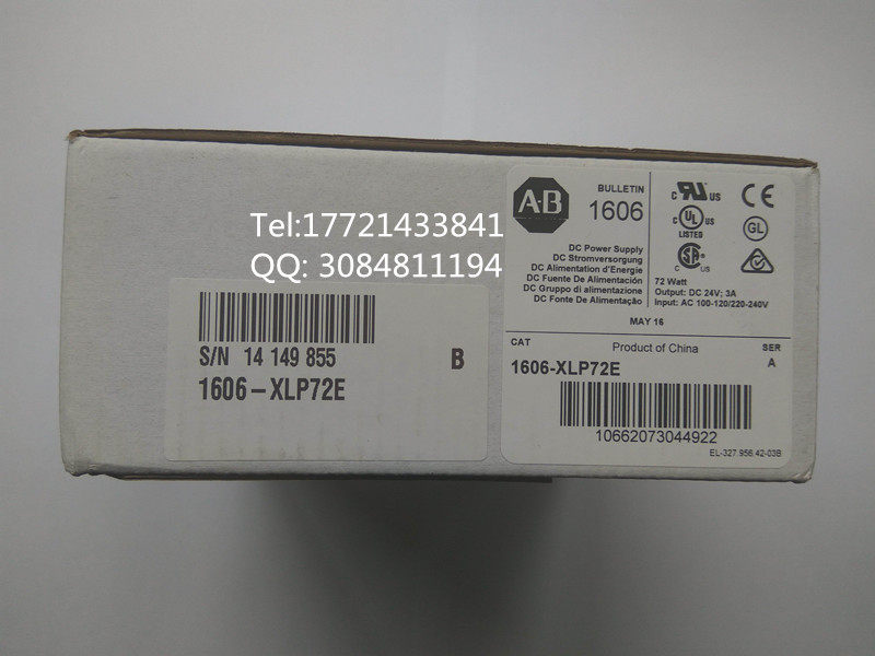 AB RockWELL original new DC regulatory power supply 1606-XLP72E spot