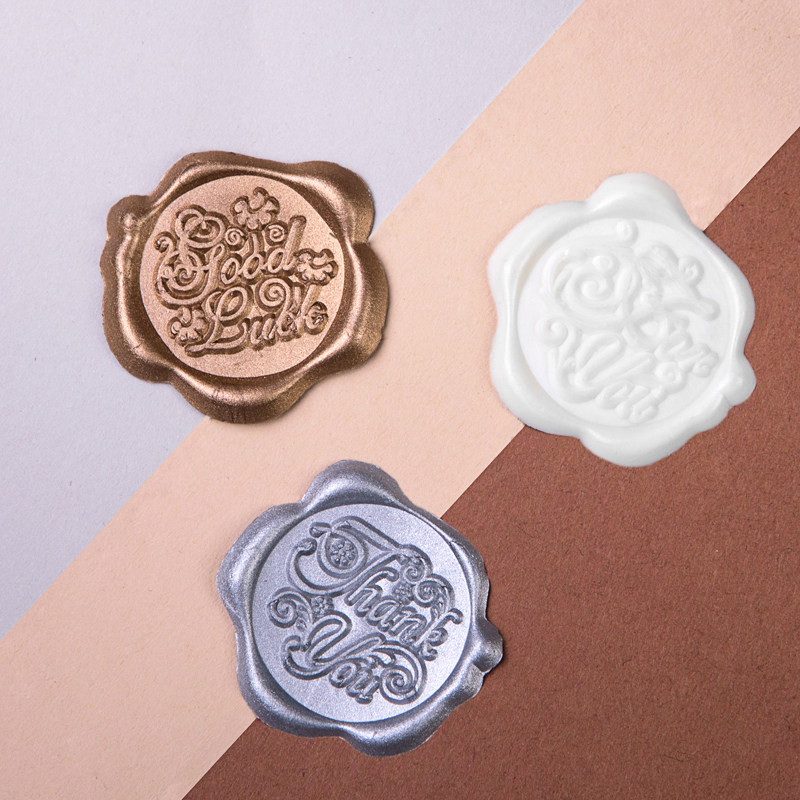 Case Head Courtesy Korea Gufeng Hand Ledger Envelope Seal Sticker Creative Fire Lacquered Wax Stamp Self Adhesive Adhesive