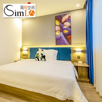 Jane Love Space Business Express Hotel Guesthouse Furniture 1.2m 1.8m Bed Full Set Custom Simlo-12