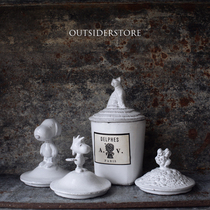 Spot ASTIER de VILLATTE ceramic bottle candle cover aromatherapy made in France