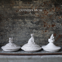 Spot Asier de VILLATTE glass bottle with candle lid aromatherapy gift French