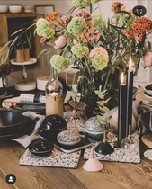 Spot 1995 French brand HYPSOE Metal candle candle holder festive gift Shunfeng