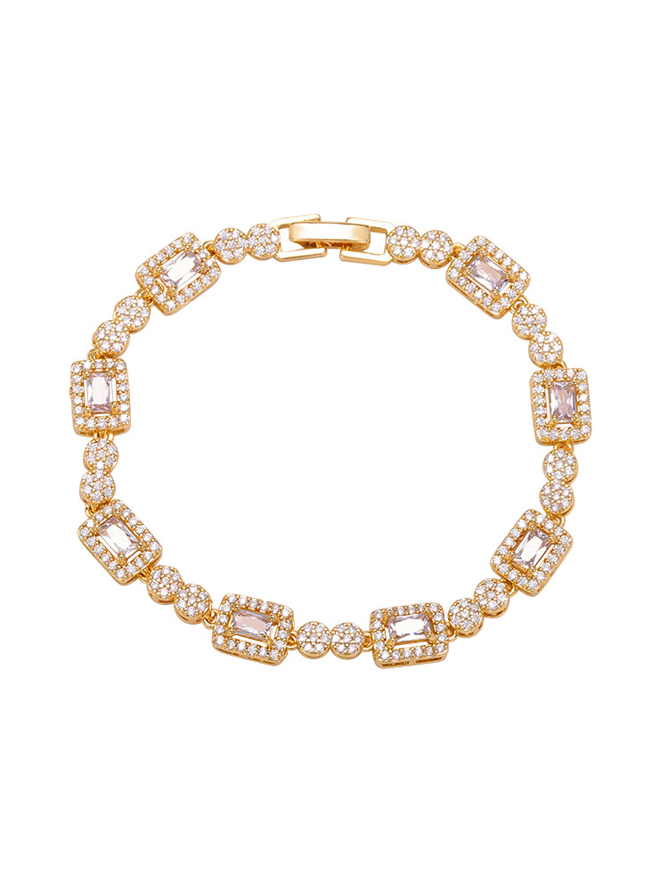 Eternelle French Eternal Sweet Flawless Small Sugar Cube Bracelet Niche Exquisite High-End Jewelry New Year Gift