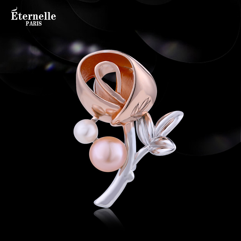 French Eternelle European and American Wind brooch female accessories Flowers Styling 100 hitch Flowers Do N't Pin Button Clothing Collar Stitch