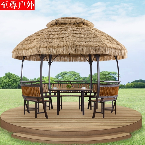 Открытая беседка палатка палатка Tenton Iron Casual Pavilion Villa Garden Garden Garden Farm Music Tea Pavilion