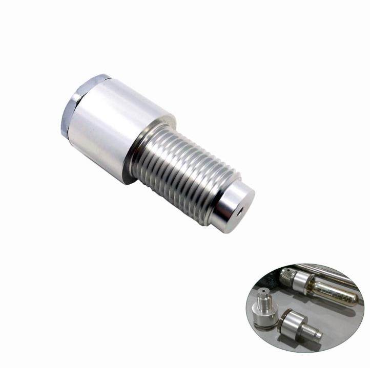 Carbon dioxide adapter 88G go 12G CO2 cylinder head 5 8-24UNF go 3 8-24UNF