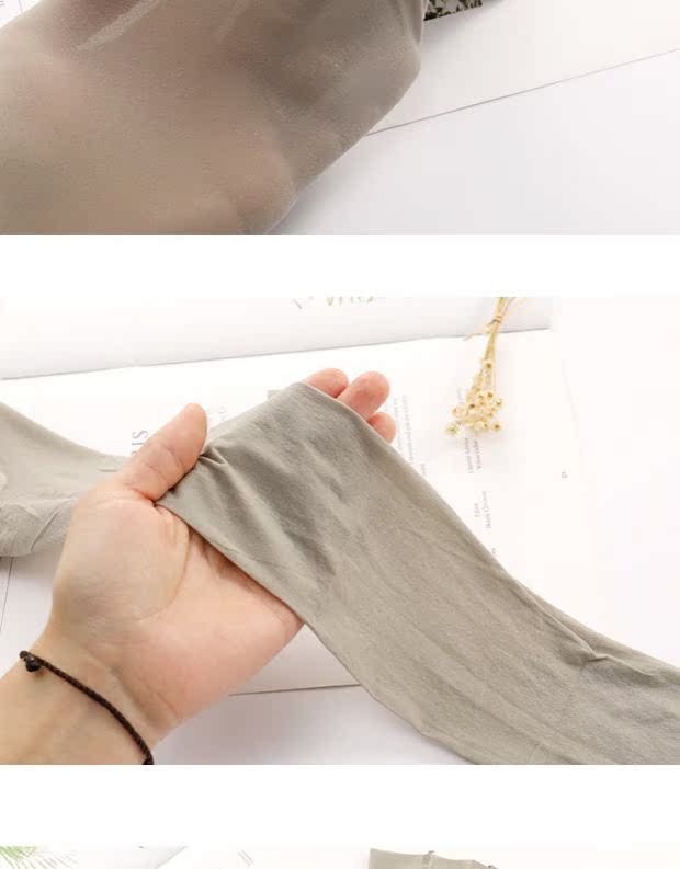 Mùa hè siêu mỏng vớ bốn chiều nhung quần bikini bikini tập tin massage chân chống trượt vớ vớ nike