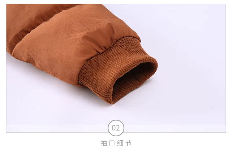 Tháng 9 Momo 2018 thu đông mới áo khoác nữ màu trơn, áo khoác cotton ấm áp phiên bản Hàn Quốc của quần áo độn bông dày áo phao adidas nữ