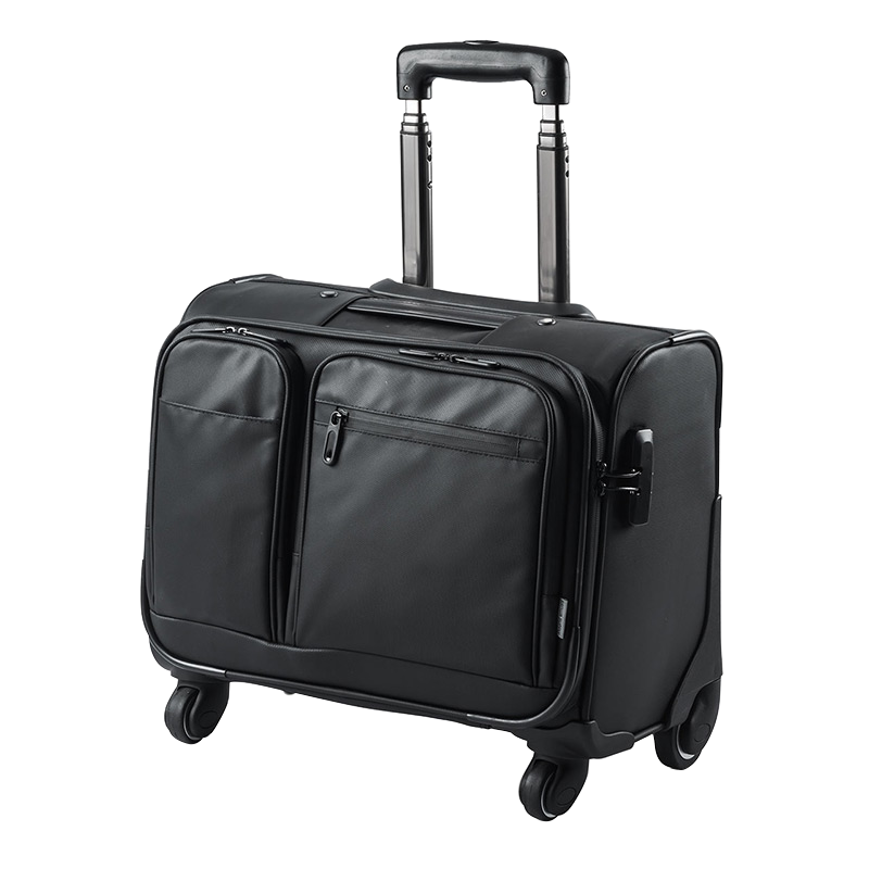 Japan SANWA WATERPROOF PULL-LEVER BOX MEN Computer Bag Notebook Travel Bag Dual-use Suitcase Sublarge Capacity