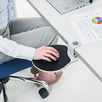 Япония Sanwa Mouse Pad Multi -Function Computer Dister Holder Entrage Расширение расширения подушки на запястье.