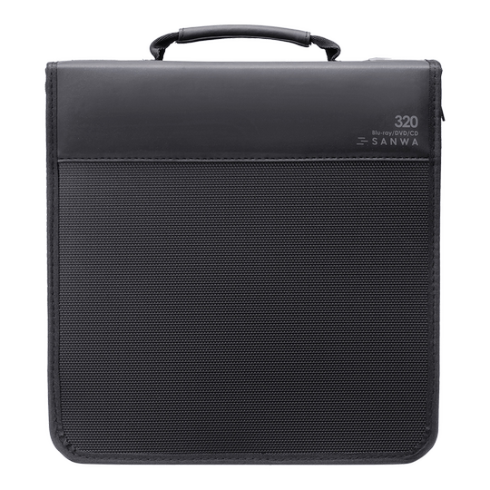 日本SANWA大容量CD盒光盘包游戏蝶片包DVD收纳盒光碟包208片装