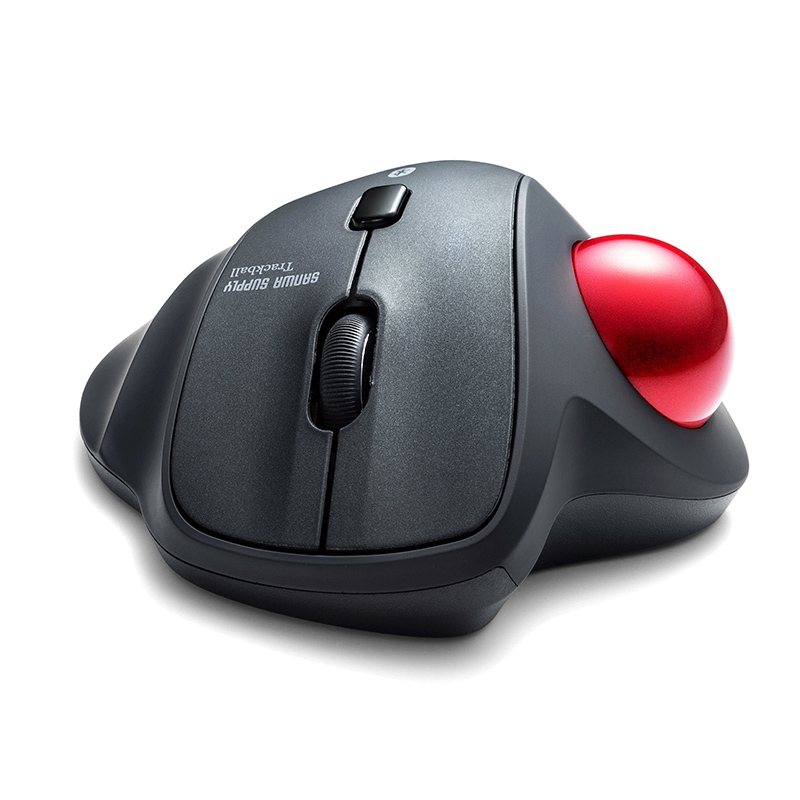 Japan SANWA bluetooth trackball mouse professional drawing design CAD ergonomic wireless vertical grip mute suitable for Apple mac Lenovo Huawei HP millet Dell ipad tablet pro