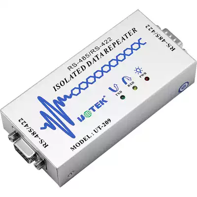UTEK Industrial Grade RS485 RS422 Repeater Signal Amplifier Optical Isolation UT-209