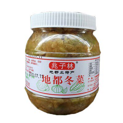 Chaoshan specialty dudong vegetable seafood casserole porridge side dishes seasoning Tianjin winter vegetable pickled salty 1 serving