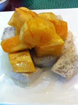 2 pieces of Shunfeng Chaoshan gourmet dessert sugar soaked sweet potato Taro sugar water sweet potato potato potato block Sweet Taro 500g