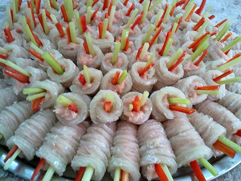 Guangdong 2-piece package Shunfeng Chaoshan cuisine Dahao second handmade fish book hand fishing roll hot pot material send sand tea