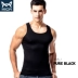 Cat man nam vest nam modal không có dấu vết mỏng thể thao kéo dài thể thao chạm đáy áo mùa hè nam vest - Áo vest áo thun ba lỗ nam cotton  Áo vest