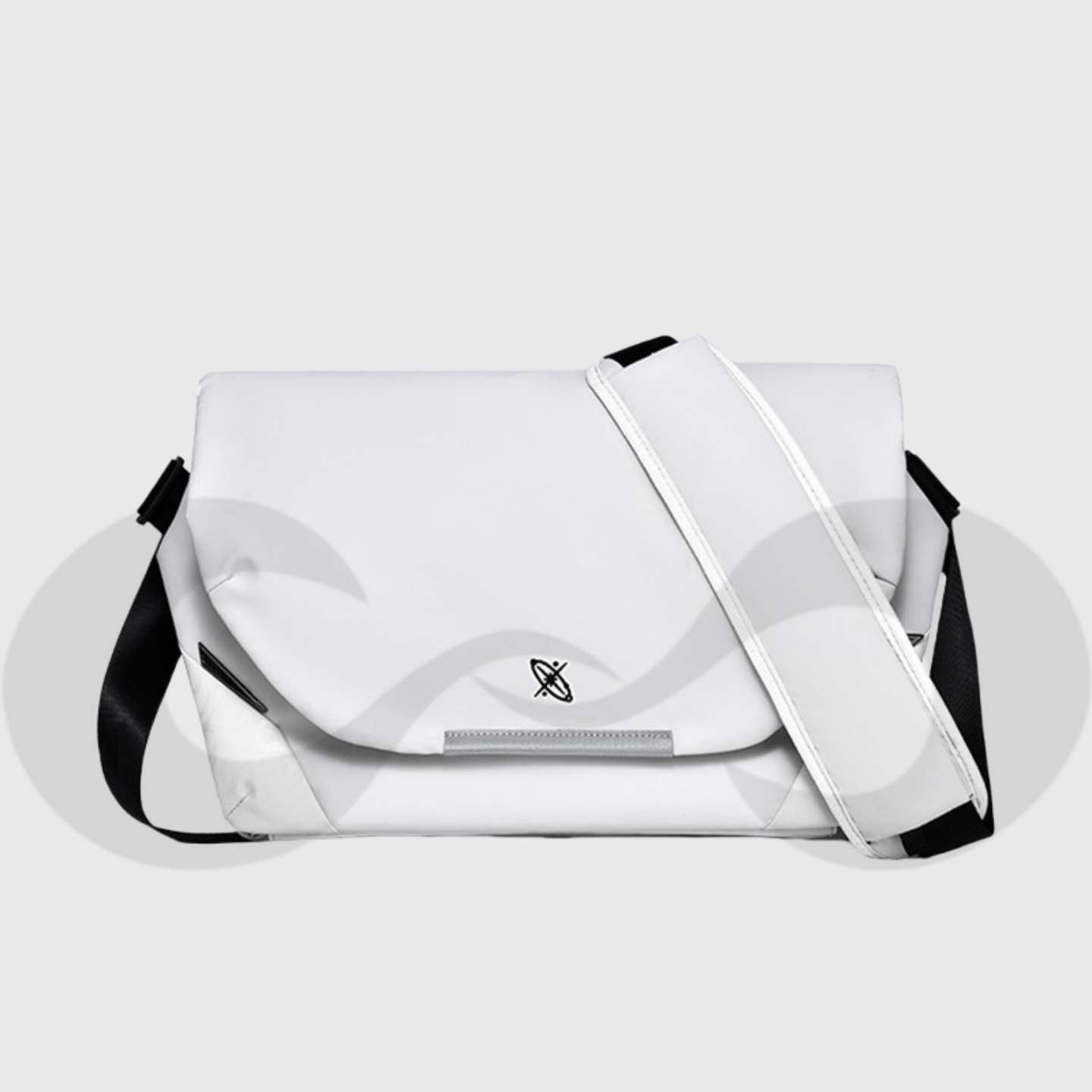 アポロX1 メンズ シングルショルダークロスボディバッグ、大容量、マグネットバックル、サイクリングバックパック、多機能メッセンジャータブレットバッグ