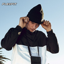 FLEXFIT knitted hat men and women autumn and winter solid color Korean version of Joker wool hat fashion casual warm ins tide hat