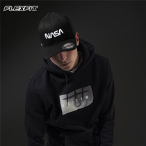 FLEXFIT NASA Joint baseball cap men and women fully closed stretch Korean version of Joker ins Tide hat