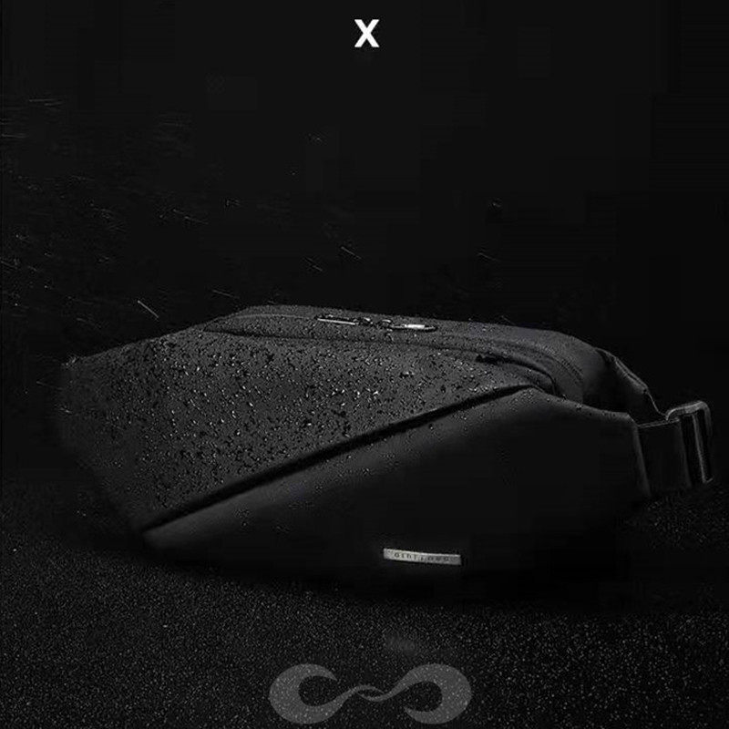 Function Pack Magnetic Suction Button Chest Bag Male Spring Summer Sports Purse Original Tide Card Waterproof Multifunction Single Shoulder Inclined Satchel Bag