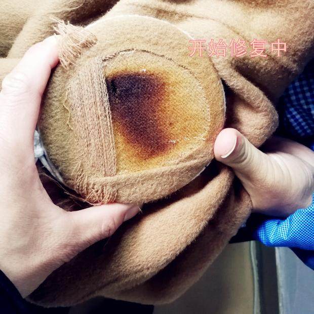 Coat repair cloth paste elbow paste woolen repair moth-eaten hole windbreaker darning break repair scarf sweater darning