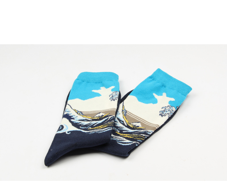Đàn ông và phụ nữ trong vớ, vớ cotton, trừu tượng văn học retro, hình ảnh của Virgin, Hokkaido, vớ cotton nổi tiếng - Vớ bông tất nike chính hãng