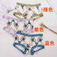 Die Anfen ຊຸດຊັ້ນໃນຂອງແມ່ຍິງ Modal ສະດວກສະບາຍ Elegant Lace Sexy ກາງແອວເດັກຍິງ underwear ໄວຫນຸ່ມຫົວສັ້ນ